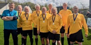 Haverfordwest walking football festival raises £640 for charity