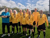 Haverfordwest walking football festival raises £640 for charity