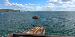 RNLI and helicopter in Caldey Island rescue