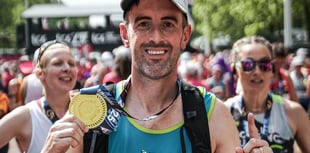 Tenby's Adam nears marathon charity challenge finish