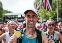 London Marathon takes Tenby's Adam closer to completing epic challenge
