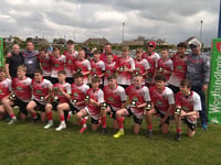 Pembroke U13s triumph over Neyland in thrilling rugby final