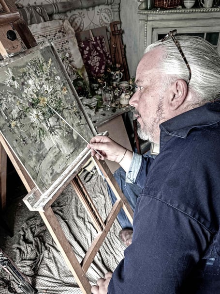 Andrew Douglas-Forbes at work