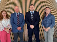 Samuel Kurtz supports Welsh farmers