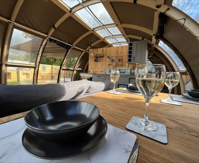 WATCH: Inside the luxury glamping tent going for £36k!