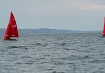 Thrilling start to the Tenby Sailing season