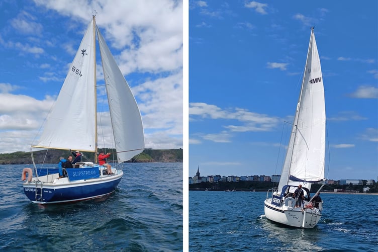 The first Cruiser race of the season on Sunday