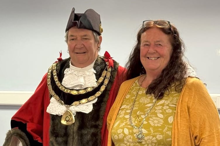 Narberth mayor Charlie Meredydd