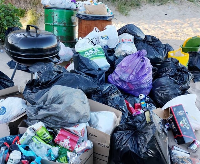 Tackling Tenby beaches' rising litter problems