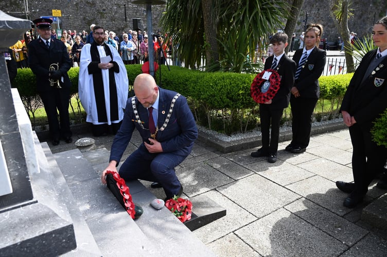 Tenby VE Day mayor