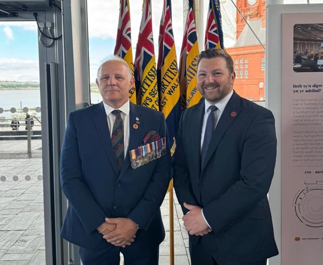 Senedd event marks 80th Anniversary of VE Day