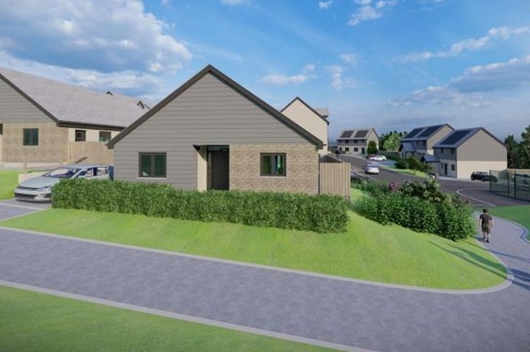 Plans for a new estate of 54 homes on land north of Whitlow, Saundersfoot, are expected to be approved. Picture: R L H Architectural Plans for a new estate of 54 homes on land north of Whitlow, Saundersfoot, are expected to be approved. Picture: R L H Architectural 