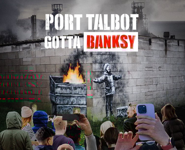 Port Talbot Gotta Banksy
