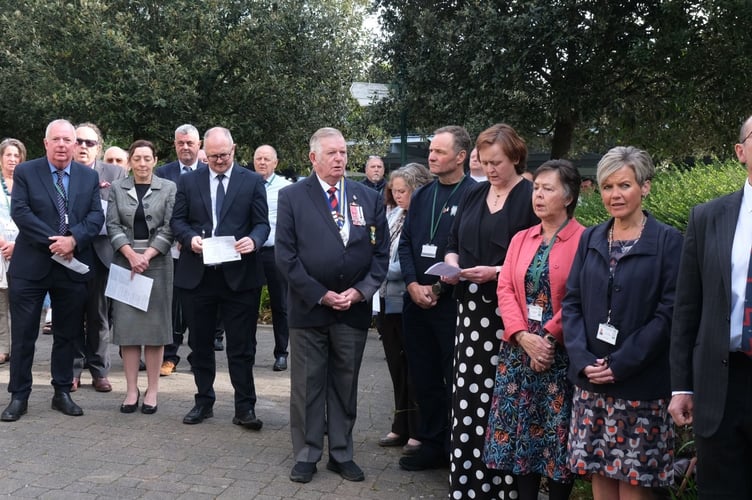 Pembrokeshire County Council staff and Councillors marked the 80th anniversary of VE Day in Thursday, May 8th. 