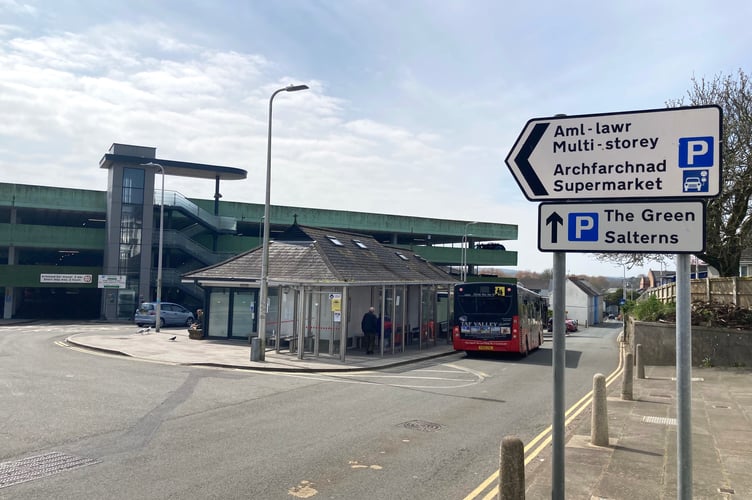 Tenby upper park road multi storey