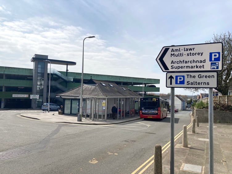 Tenby upper park road multi storey