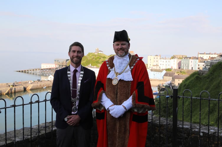 Tenby mayor making 2025