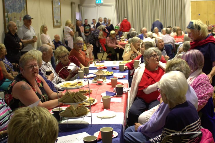 Saundersfoot VE Day regencey hall