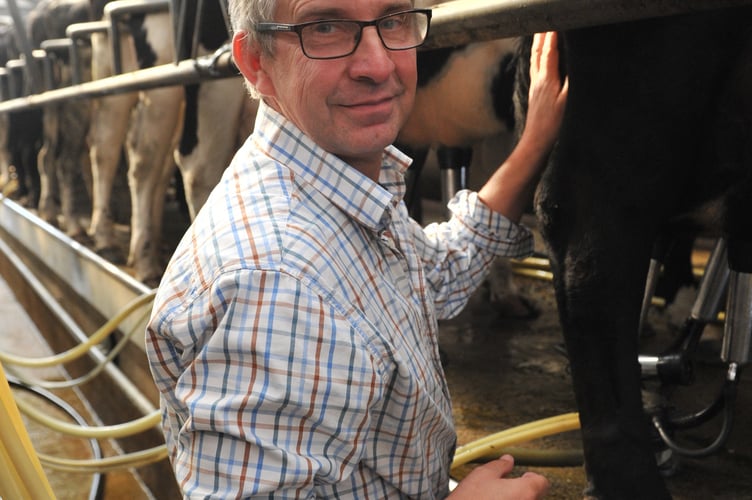Dai Gravell at his farm in Kidwelly (pic supplied and for use for all BBC wire partners)