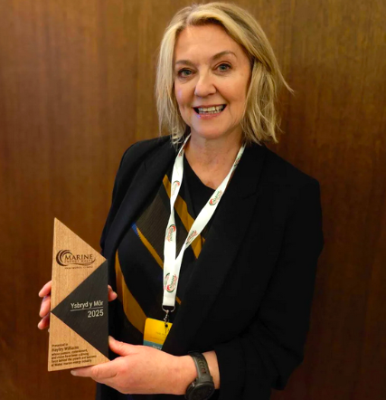 Hayley Williams, Curriculum Development Manager at Pembrokeshire College, has been recognised for her outstanding contribution to Wales’ marine energy sector.