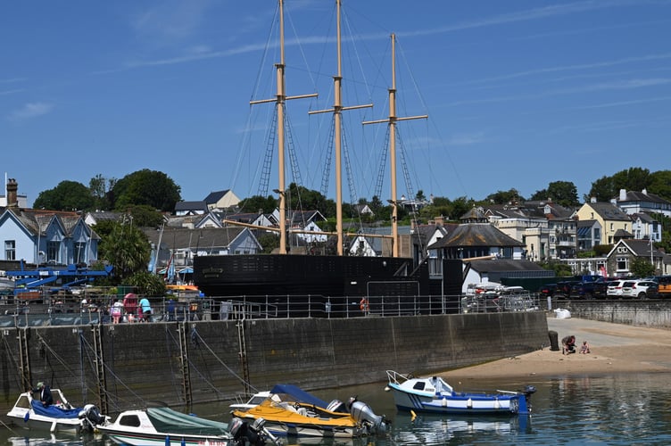 Saundersfoot schooner