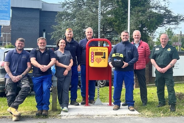 Defibrillators at Hywel Dda hospitals