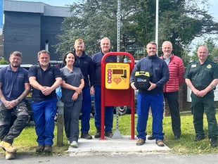 Defibrillators at Hywel Dda hospitals