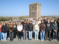 German exchange group visits Haverfordwest Youth Club