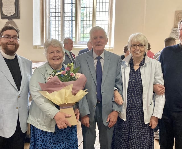 Clive Webb retires as Tenby's Church Warden