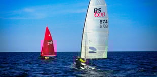 Tenby Sailing Club's Ben Roberts wins dinghy race