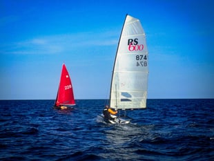 Tenby Sailing Club's Ben Roberts wins dinghy race