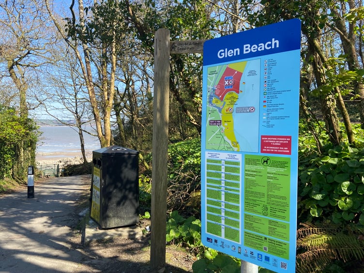 Glen Beach Saundersfoot