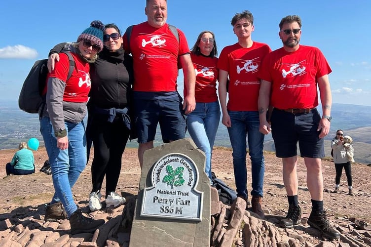 Katie’s, auntie Lynda Worrell, Bev & Rudy Jones, mum Karen, brother Ryan and dad Mark.