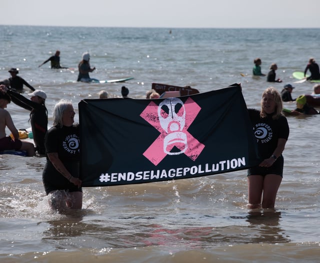 Hundreds join Paddle Out Protest in Pembrokeshire against pollution