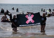 Hundreds join epic Paddle Out Protest in Pembrokeshire against pollution