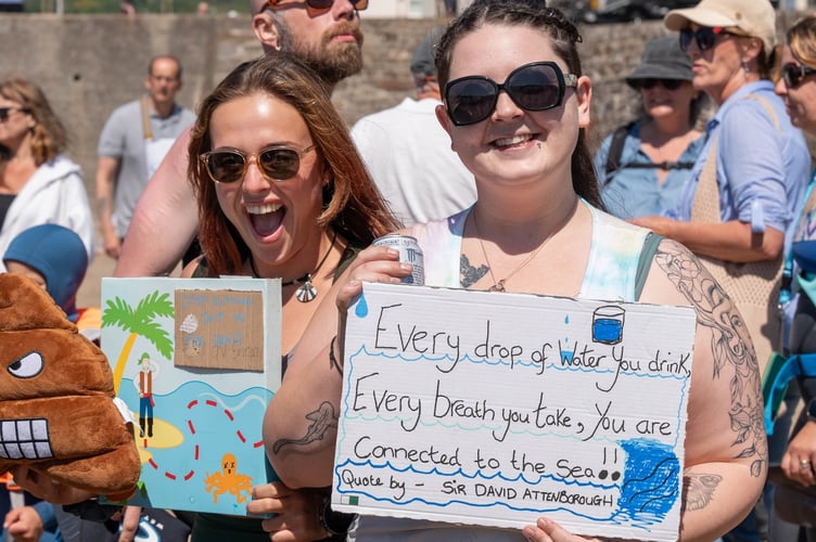 Paddle out protest 2025