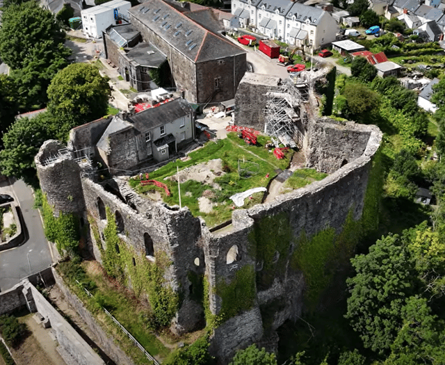 Haverfordwest Castle's grand regeneration plans progress