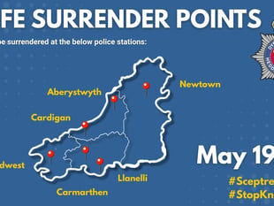 Dyfed-Powys police tackle knife crime