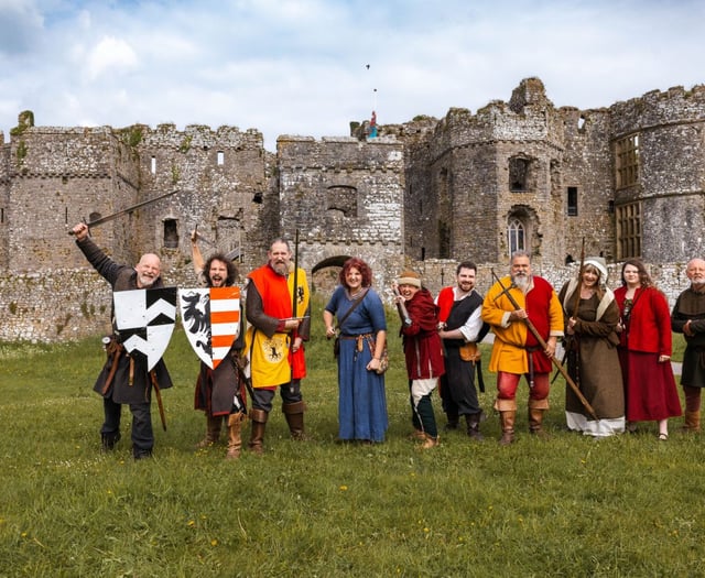 History comes alive this half-term at Carew Castle and Castell Henllys
