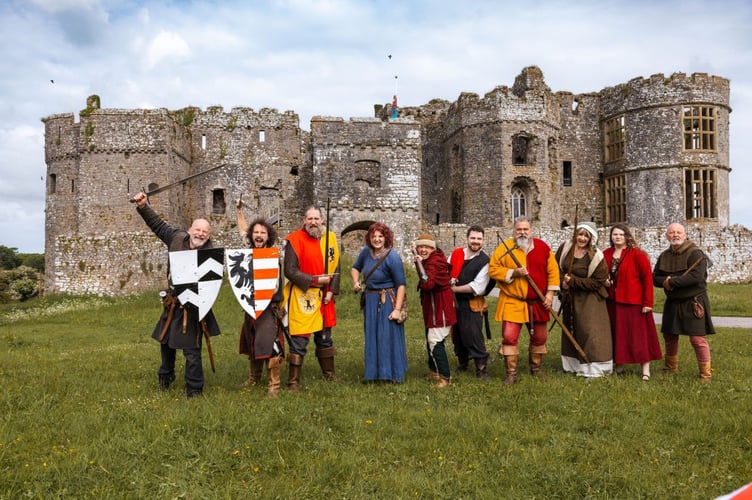 Sword fights, castle secrets and a trebuchet will bring Carew Castle to life this half-term.