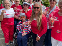Lower Landsker Trefoil Guild's VE Day picnic