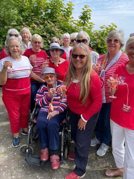 VE Day Celebrations with Trefoil Guild