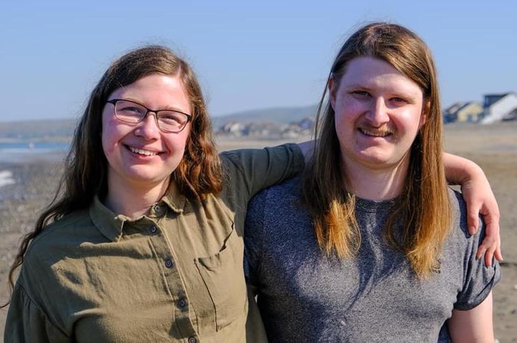 Katie Laurie and Will Peckham floated to live at Borth in June 2022 after getting into difficulty in the sea. They are supporting the Float to Live campaign by telling their story and promoting the float to live advice.
