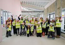 Portfield School pupils celebrate new build