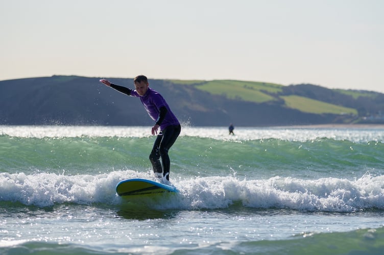  Catching waves in Pembrokeshire