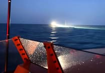 RNLI respond after distress alert received 22 miles south-west of Tenby
