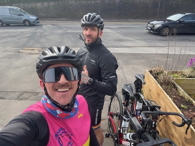 Brothers Alex and Paul Simpson are participating in Long Course Weekend 2025 to raise funds for Hywel Dda Children’s Mental Health Services, aiming to support Bro Myrddin Wellbeing Hwb.