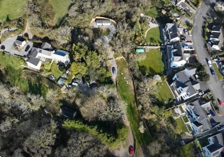 An application for a traveller site on land at Froghall Yard, Moreton Lane, Saundersfoot was refused by national park planners. Picture: Pembrokeshire Coast National Park