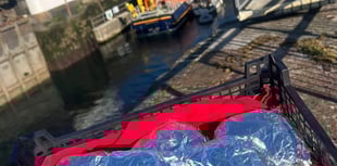 Angle RNLI rescue lone sailor in yacht emergency