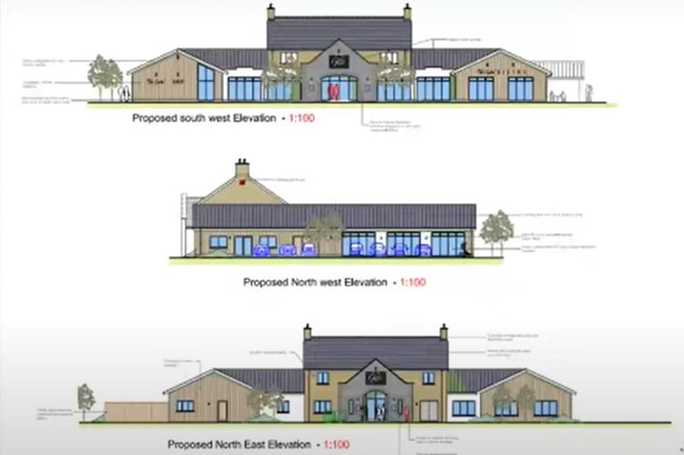 In an application before Pembrokeshire Coast National Park’s May 21 development management committee, Nick Neumann of Newgale Holidays sought permission to redevelop the former Roch Gate Motel to a mixed commercial and community use hub called ‘The Gate,’ including a village shop/post office, bistro/restaurant, and a tourism development of 18 holiday lodges.